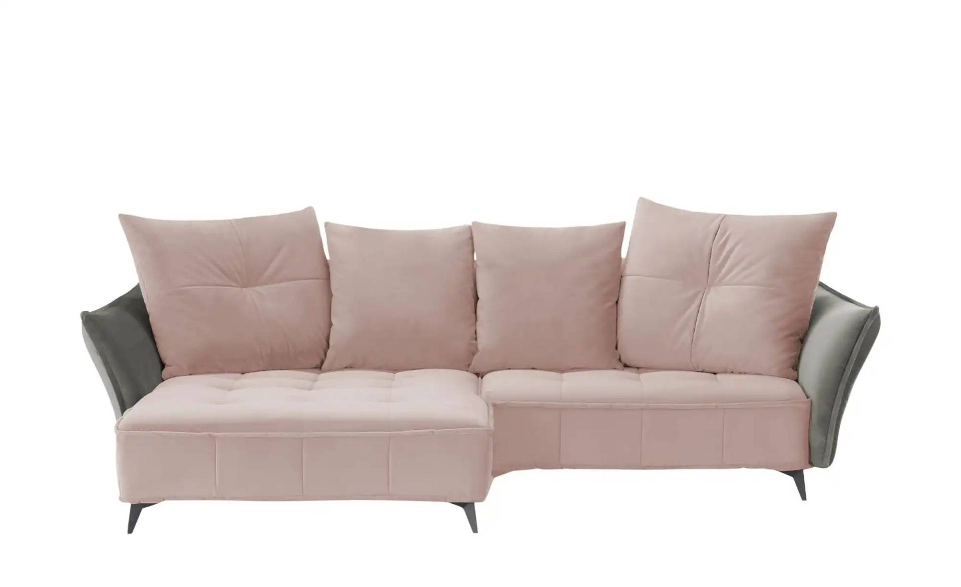 Ecksofa ¦ rosa/pink ¦ Maße (cm): B: 290 H: 80 T: 175 Polstermöbel > Sofas > Ecksofas - Möbel Kraft