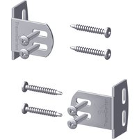 Edelstahl-Elementhalter plus (8er-Set)