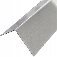 Edelstahl Winkelabschlussleiste 60x150x2 mm 110 cm