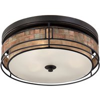Edle Deckenleuchte LARA Kupfer Ø46cm 3-flmg Lampe Edle Deckenleuchte LARA Kupfer Ø46cm 3-flmg Lampe von ELSTEAD