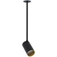 Einbau Deckenstrahler verstellbar GU10 in Schwarz Gold Einbau Deckenstrahler verstellbar GU10 in Schwarz Gold von Nowodvorski