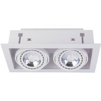 Einbauleuchte Weiß Metall 2-flmg Einbauleuchte Weiß Metall 2-flmg von Nowodvorski