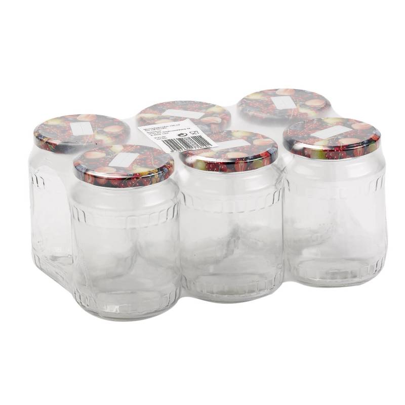 Einmachglas 390 ml 6 Stück