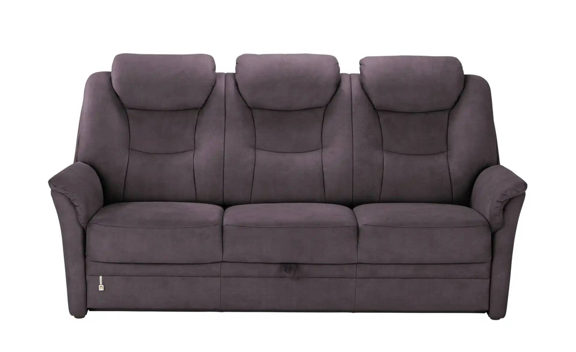 Einzelsofa  Neckar ¦ lila/violett ¦ Maße (cm): B: 210 H: 107 T: 92 Polstermöbel > Sofas > Einzelsofas - Höffner