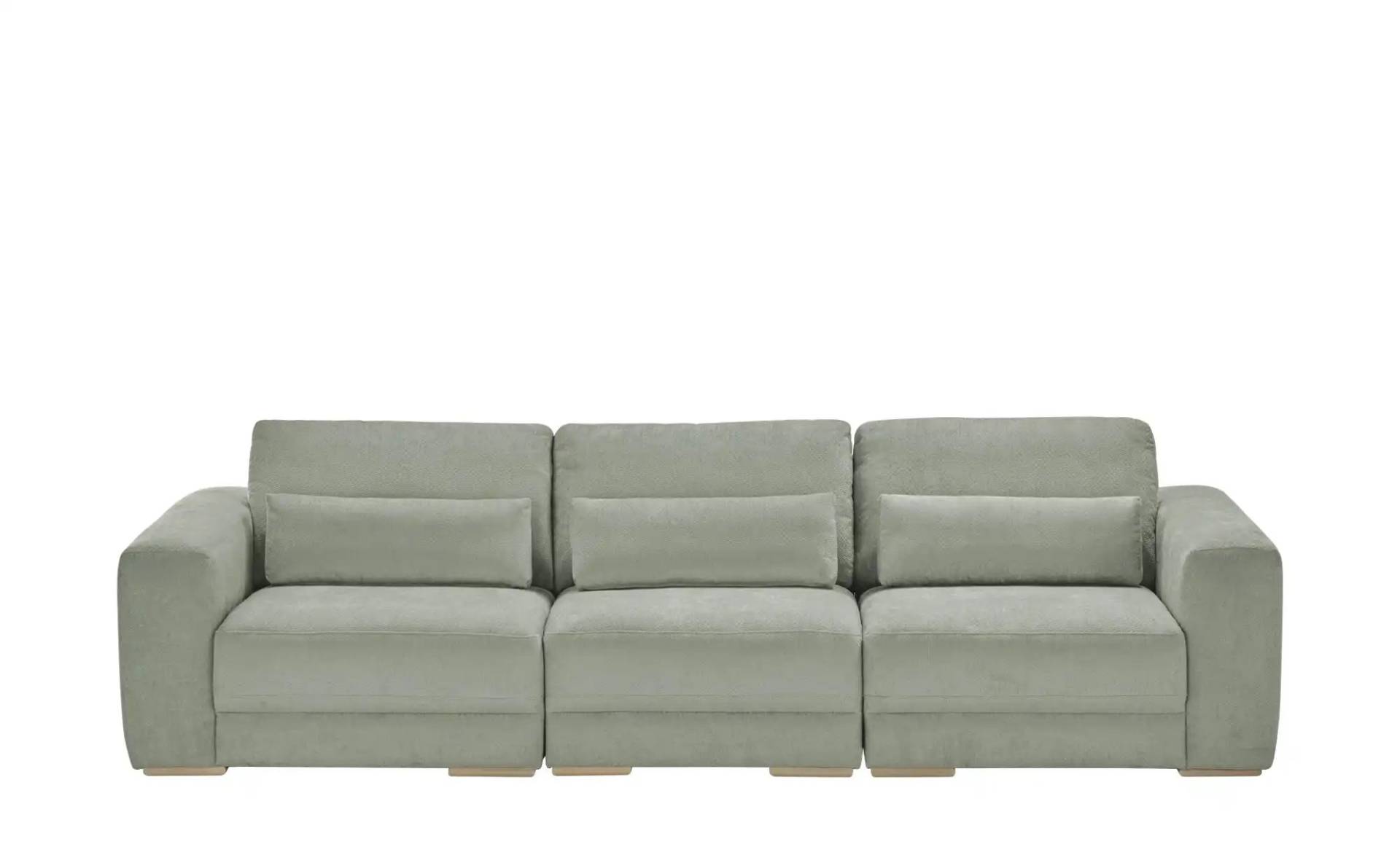 Einzelsofa  Solveig ¦ grün ¦ Maße (cm): B: 292 H: 82 T: 106.0 Polstermöbel > Sofas > 3-Sitzer - Möbel Kraft
