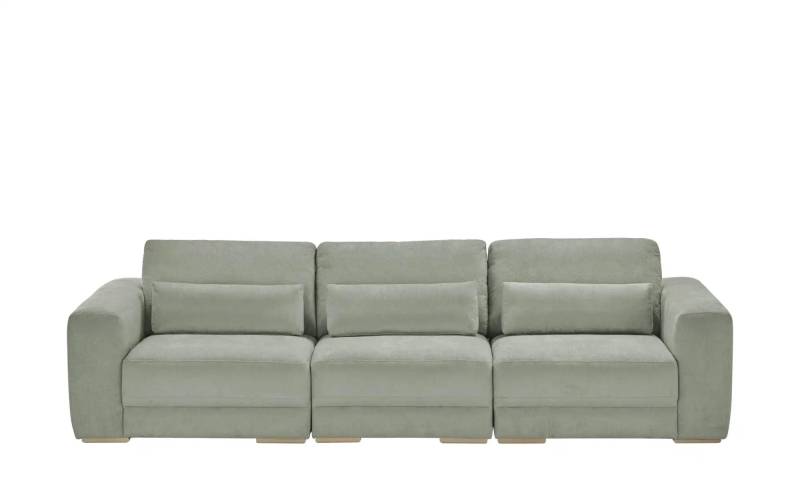 Einzelsofa  Solveig ¦ grün ¦ Maße (cm): B: 292 H: 82 T: 106.0 Polstermöbel > Sofas > 3-Sitzer - Möbel Kraft