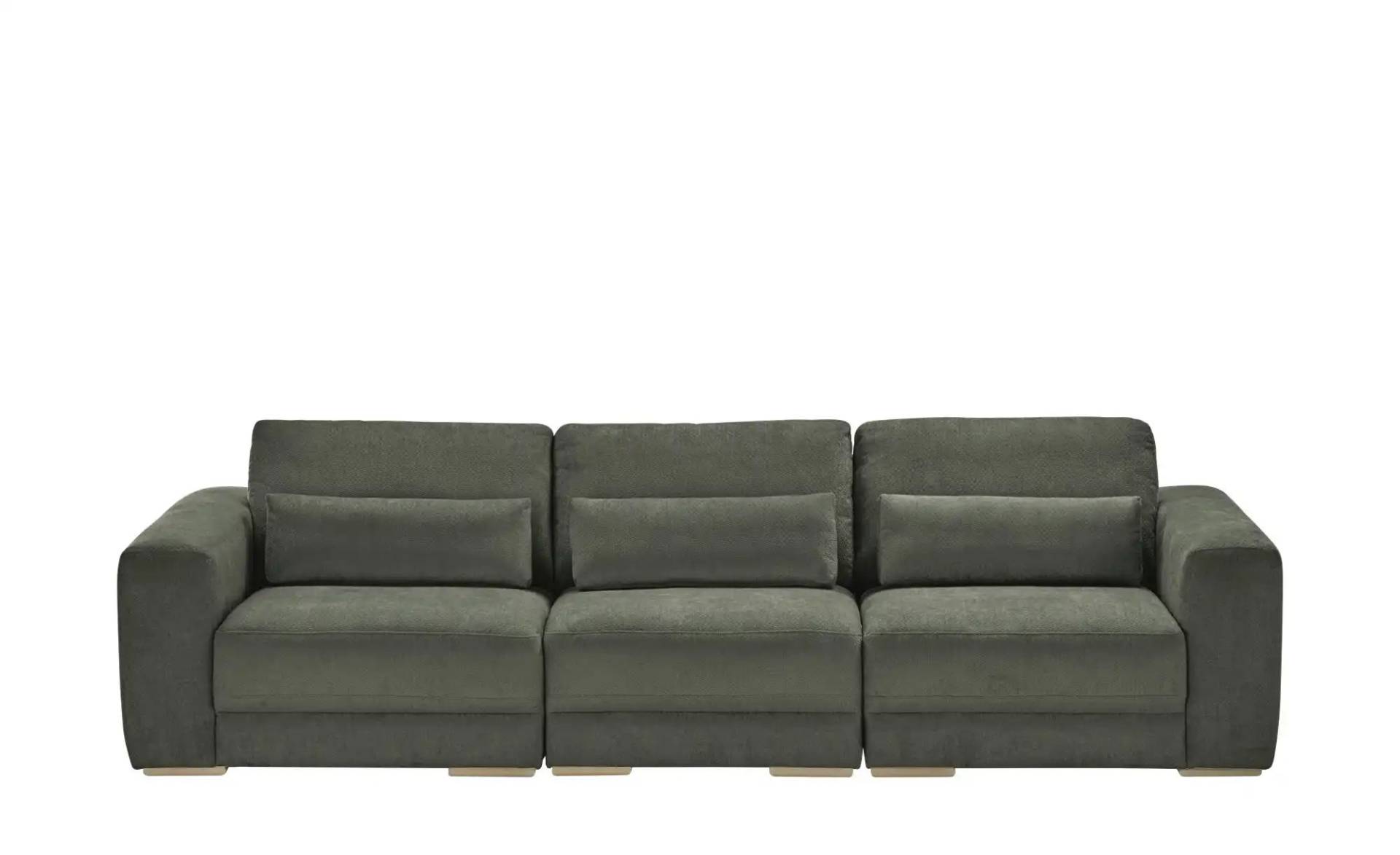 Einzelsofa  Solveig ¦ grün ¦ Maße (cm): B: 292 H: 82 T: 106.0 Polstermöbel > Sofas > 3-Sitzer - Möbel Kraft