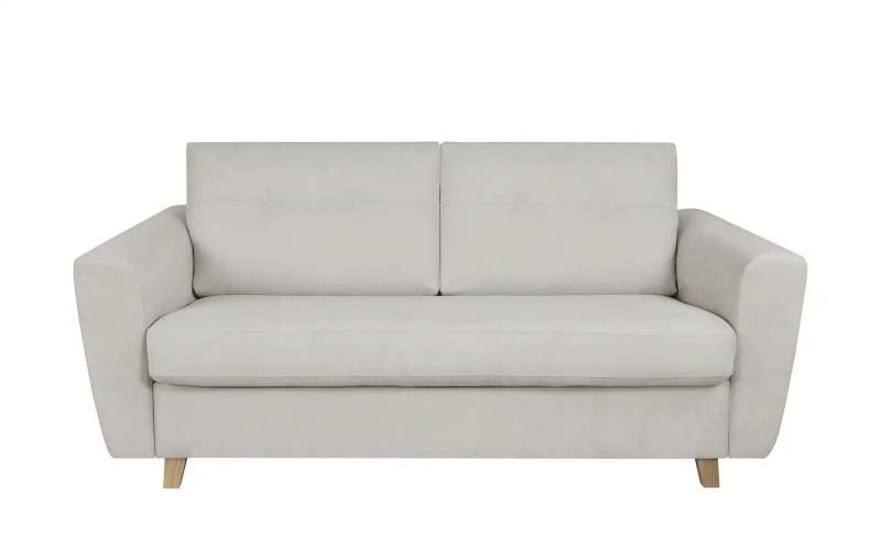 Einzelsofa mit Schlaffunktion Caroline  ¦ beige ¦ Maße (cm): B: 198 H: 92 T: 102.0 Polstermöbel > Sofas > 2-Sitzer - Höffner