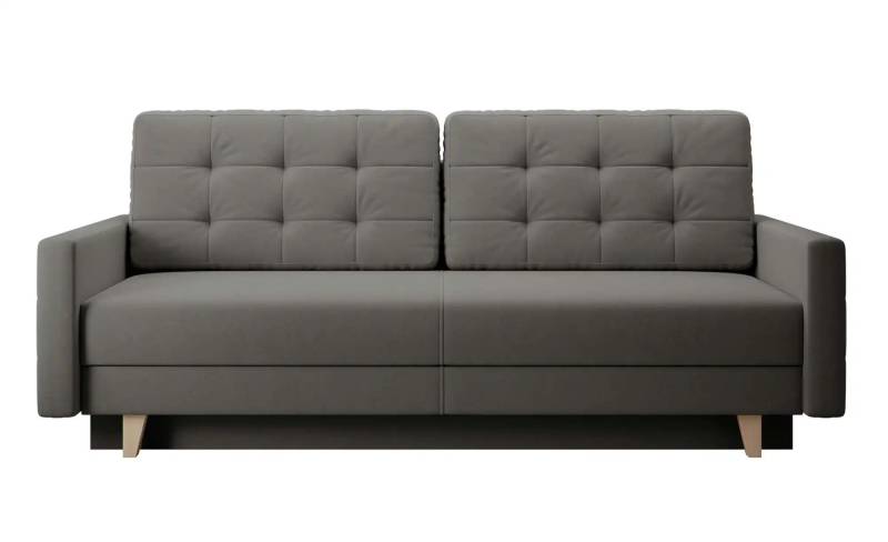 Einzelsofa mit Schlaffunktion Verat ¦ grau ¦ Maße (cm): B: 226 H: 98 Polstermöbel > Sofas > 3-Sitzer - Höffner