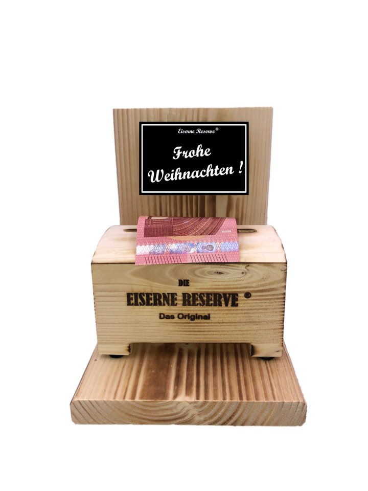 Eiserne Reserve® Geschenkbox Geschenkbox Geldbox Geldgeschenk für Weihnachten von Eiserne Reserve®