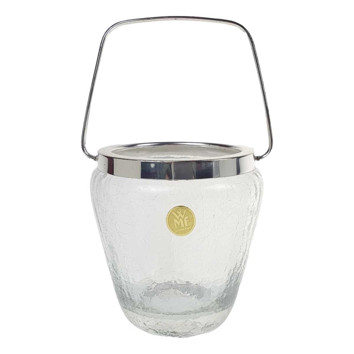 Eiswürfelbehälter klein 0,5 L WMF Craquele Glas Transparent gebraucht - gut