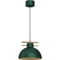 Elegante Hängelampe Dunkelgrün Gold Ø29 cm E27 rund Elegante Hängelampe Dunkelgrün Gold Ø29 cm E27 rund von Luminex