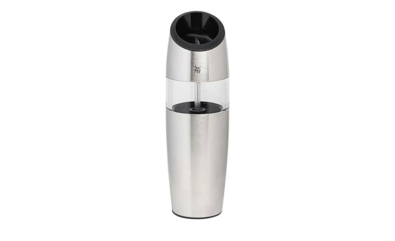WMF Elektrische Salz-/Pfeffermühle  Ceramill ¦ silber ¦ Edelstahl,Holz,Glas,Kunststoff ¦ Maße (cm): H: 20 Küchenzubehör & Helfer > Küchenhelfer - Möbel Kraft