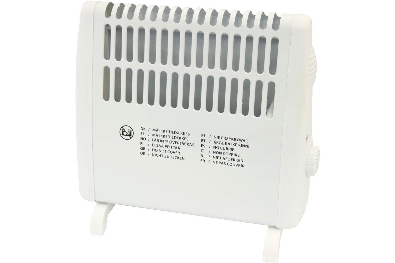 Elektrischer Frostwächter 450 Watt weiß Heizlüfter Frostschutzgerät
