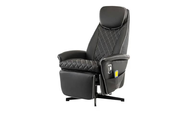 Elektrischer Massagesessel  Max ¦ schwarz ¦ Maße (cm): B: 75,5 H: 110,5 Polstermöbel > Sessel > Drehsessel - Möbel Kraft