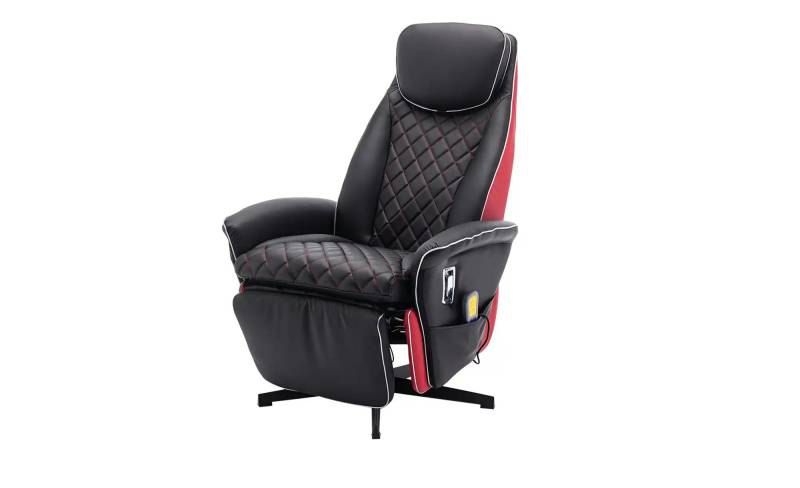 Elektrischer Massagesessel  Max ¦ schwarz ¦ Maße (cm): B: 75,5 H: 110,5 Polstermöbel > Sessel > Drehsessel - Möbel Kraft