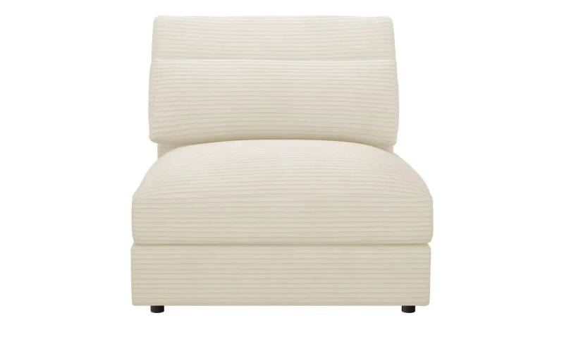 Element Einsitzer ohne Armlehne Branna ¦ beige ¦ Maße (cm): B: 90 H: 88 T: 120.0 Polstermöbel > Sofas > Modulsofas - Höffner