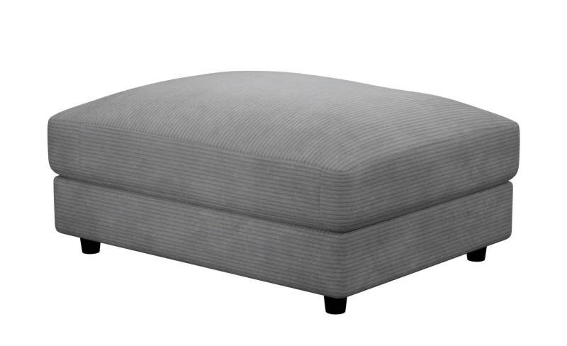 Element Hocker Branna ¦ grau ¦ Maße (cm): B: 90 H: 45 T: 120.0 Polstermöbel > Sofas > Modulsofas - Höffner