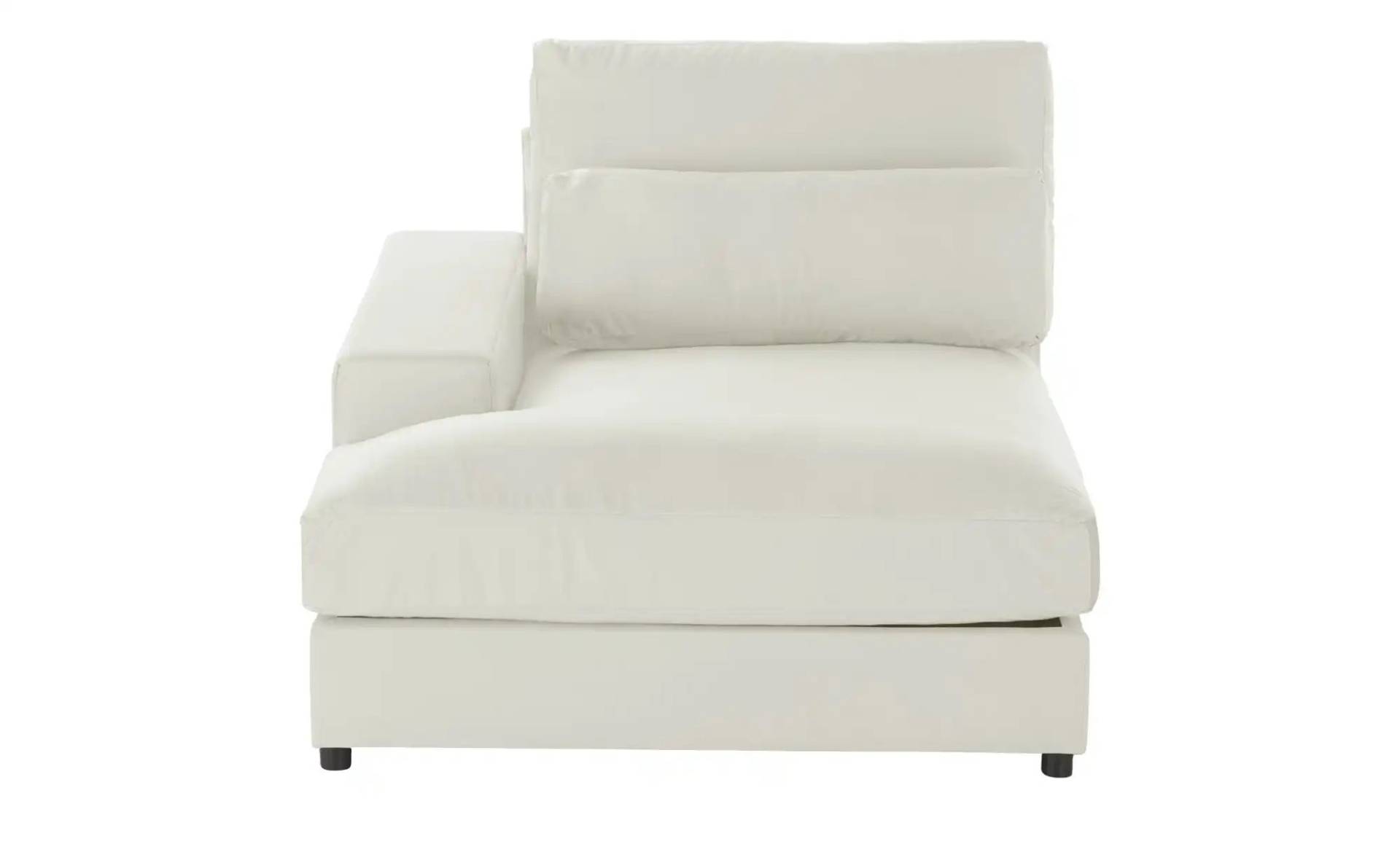 Element Ottomane mit Armlehne links Branna ¦ beige ¦ Maße (cm): B: 116 H: 88 T: 164.0 Polstermöbel > Sofas > Modulsofas - Höffner