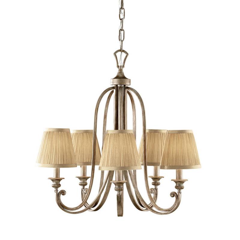 Elstead Lighting KRONLEUCHTER Silber, Sand