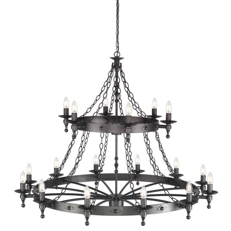Elstead Lighting KRONLEUCHTER Graphit