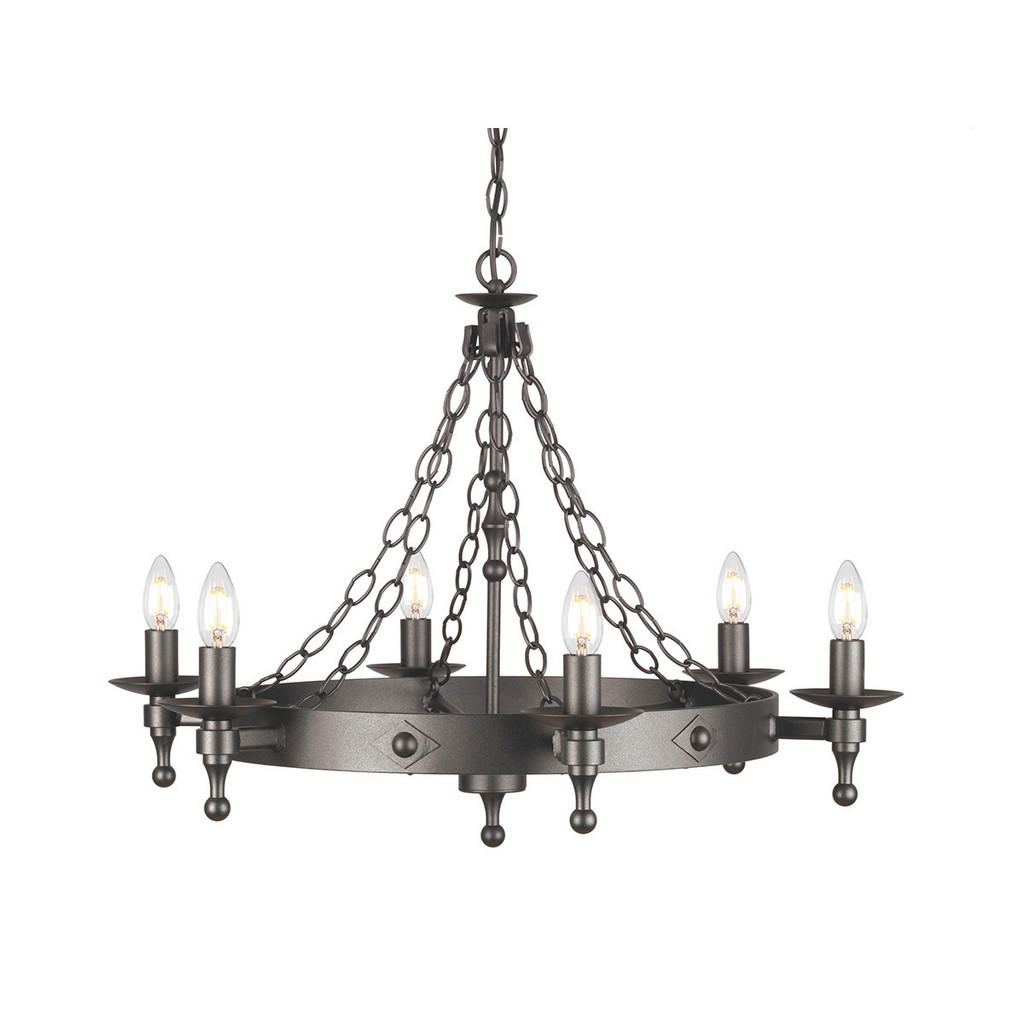 Elstead Lighting KRONLEUCHTER Graphit