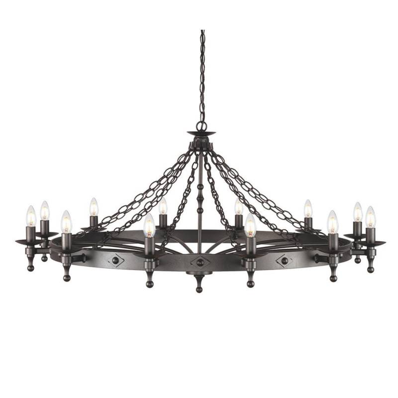 Elstead Lighting KRONLEUCHTER Graphit