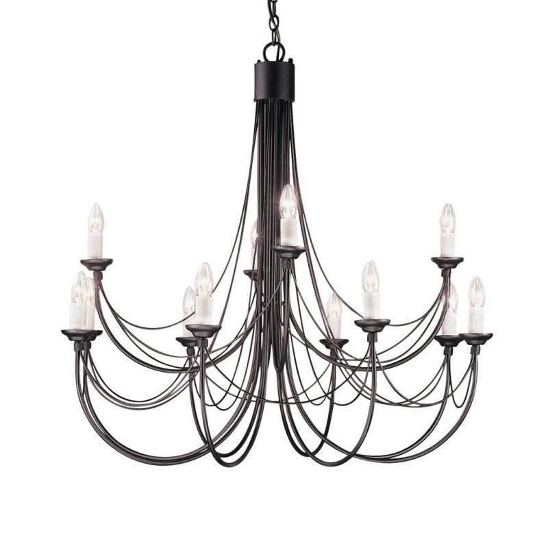 Elstead Lighting KRONLEUCHTER Schwarz