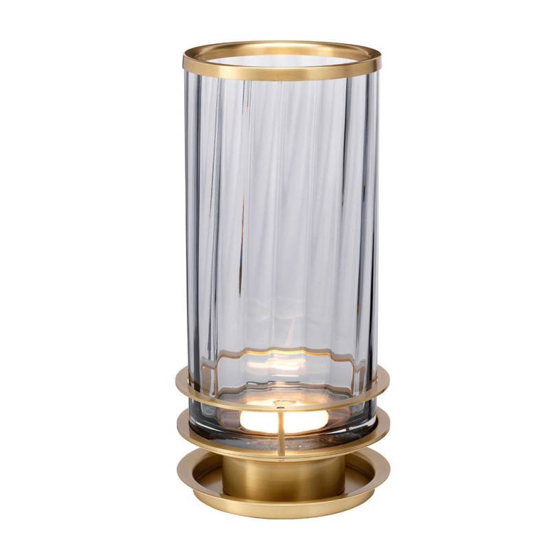 Elstead Lighting TISCHLEUCHTE Grau, Messing