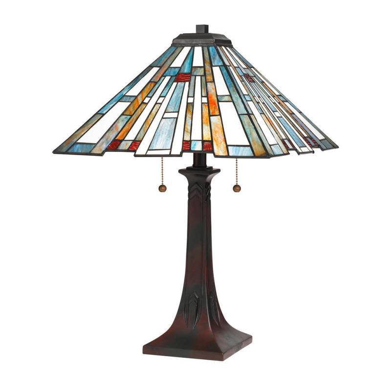 Elstead Lighting TISCHLEUCHTE Mehrfarbig, Dunkelbraun