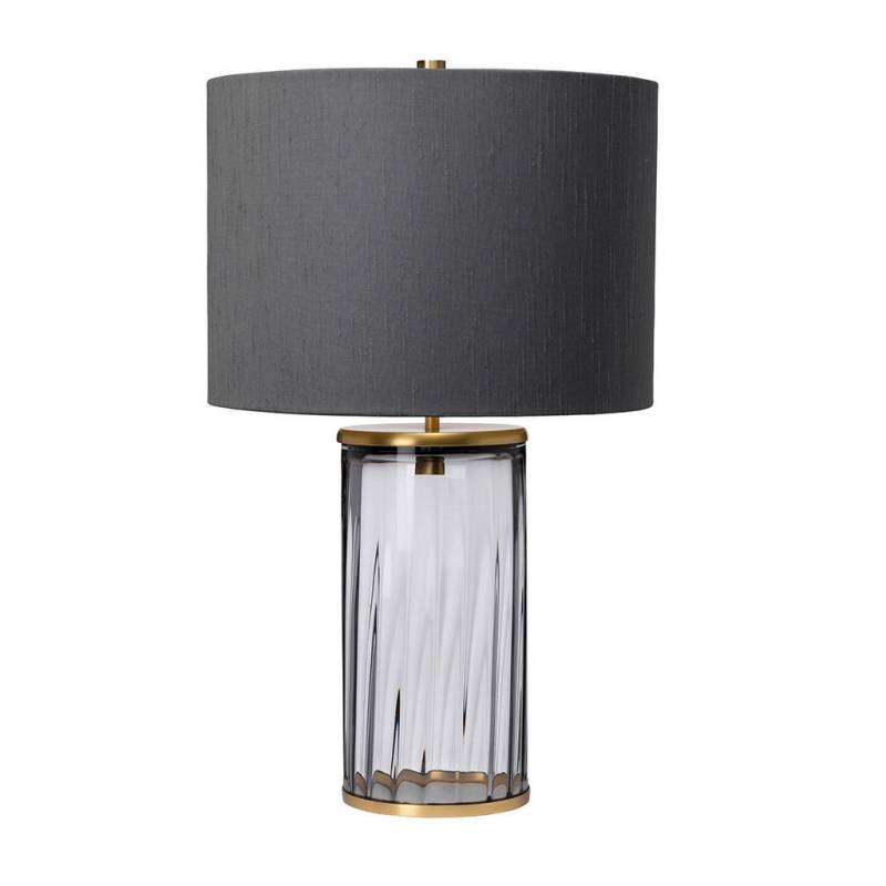 Elstead Lighting TISCHLEUCHTE Messing, Grau
