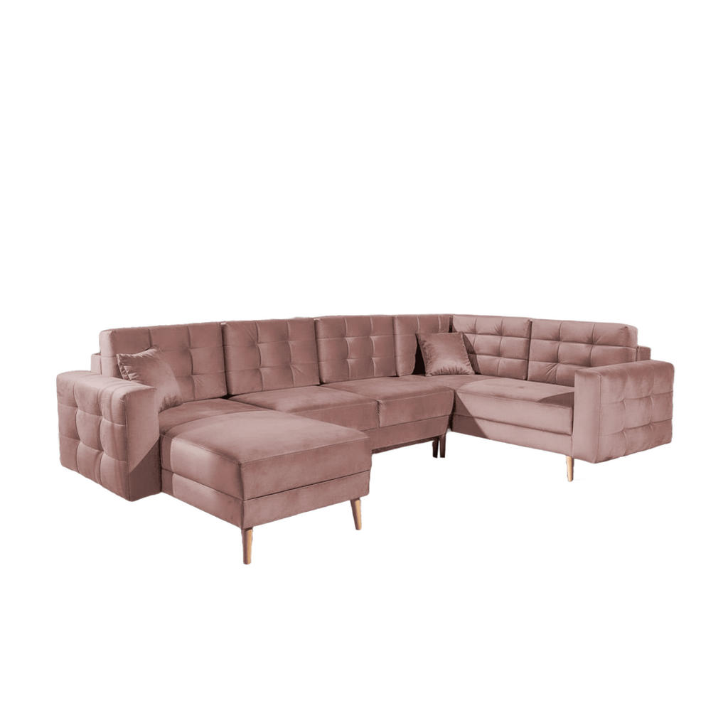 Eltap Wohnlandschaft, Rosa, Textil, Echtholz,Kiefer, Uni, 5-Sitzer, U-Form,L-Form, 326x92x202 cm, Wohnzimmer, Sofas & Couches, Wohnlandschaften, Wohnlandschaften in U-Form Eltap Wohnlandschaft, Rosa, Textil, Echtholz,Kiefer, Uni, 5-Sitzer, U-Form,L-Form, 326x92x202 cm, Wohnzimmer, Sofas & Couches, Wohnlandschaften, Wohnlandschaften in U-Form von Eltap