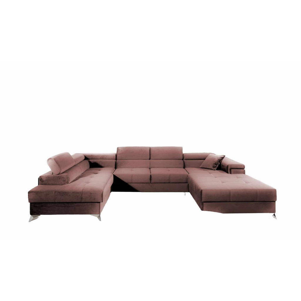 Eltap Wohnlandschaft, Rosa, Textil, 6-Sitzer, U-Form, 345x90x202 cm, Wohnzimmer, Sofas & Couches, Wohnlandschaften, Wohnlandschaften in U-Form Eltap Wohnlandschaft, Rosa, Textil, 6-Sitzer, U-Form, 345x90x202 cm, Wohnzimmer, Sofas & Couches, Wohnlandschaften, Wohnlandschaften in U-Form von Eltap