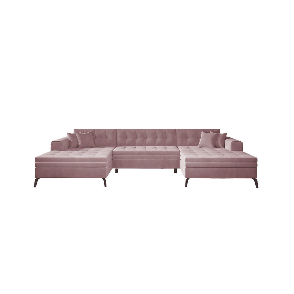 Eltap Wohnlandschaft, Rosa, Textil, Echtholz,Kiefer, 5-Sitzer, U-Form,L-Form, 350x93x170 cm, Wohnzimmer, Sofas & Couches, Wohnlandschaften, Wohnlandschaften in U-Form Eltap Wohnlandschaft, Rosa, Textil, Echtholz,Kiefer, 5-Sitzer, U-Form,L-Form, 350x93x170 cm, Wohnzimmer, Sofas & Couches, Wohnlandschaften, Wohnlandschaften in U-Form von Eltap