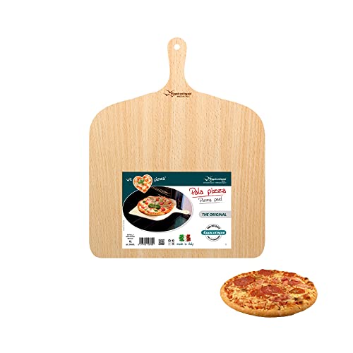 Eppicotispai We Love Pasta Birchwood Pizza Peel 14.75 by 19.70 Cream by EP-2048XL von Eppicotispai