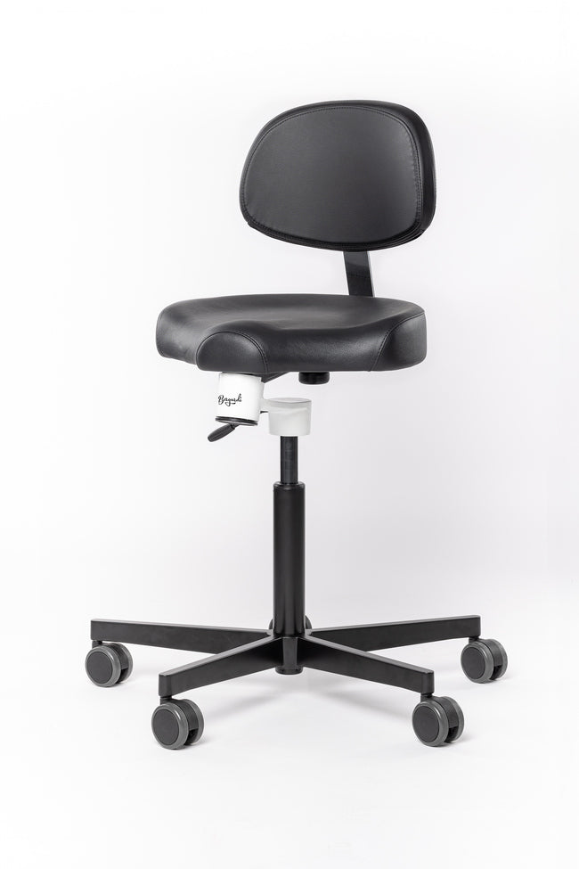 Ergonomiestuhl Aurelius Kunstleder schwarz