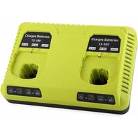 Ersatzladegerät mit zwei Anschlüssen für Ryobi 18 v one+ P104 P105 P102 P103 P107 P108 260051002 P117 P118 P13 BCL18 von Ryobi