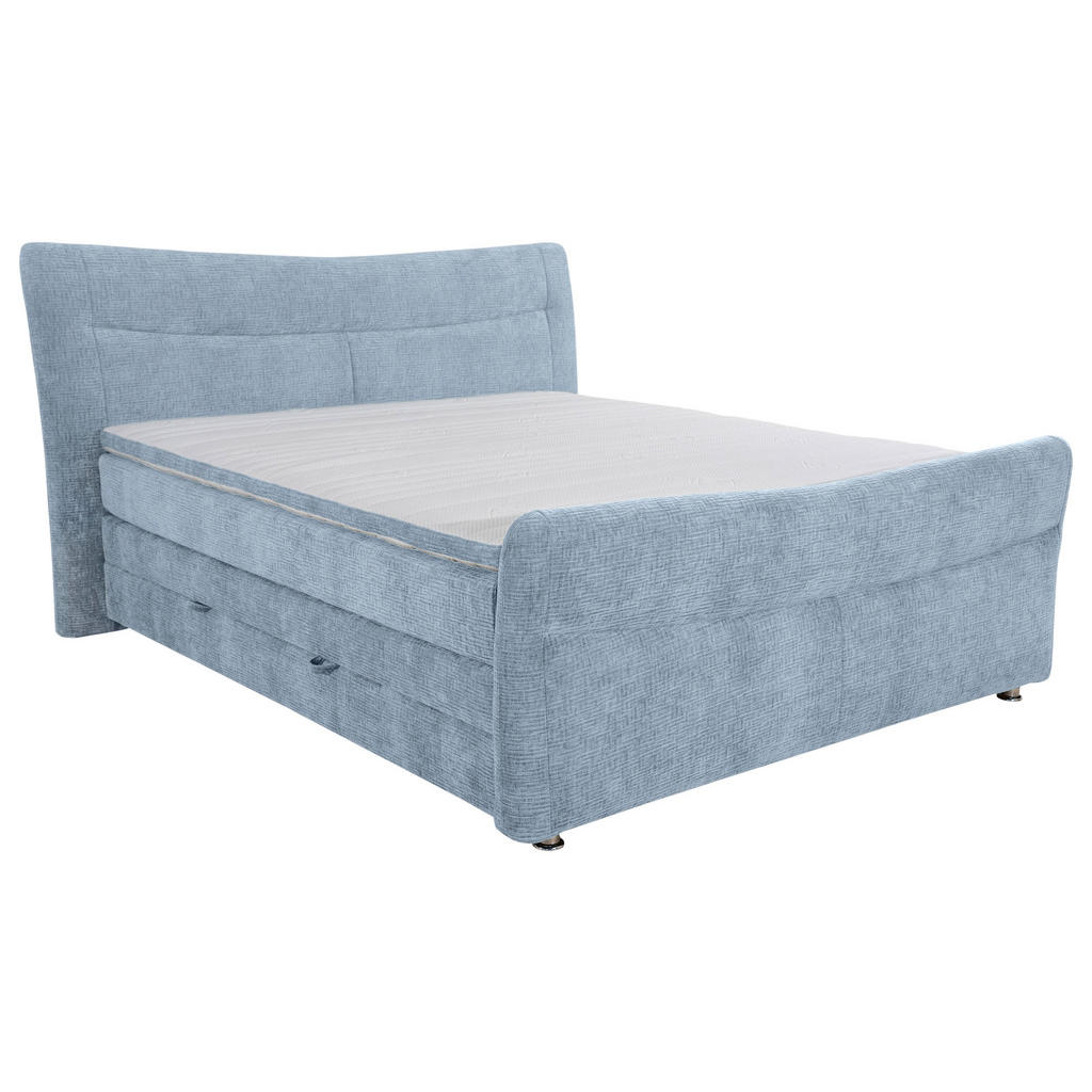 Esposa BOXSPRINGBETT Hellblau