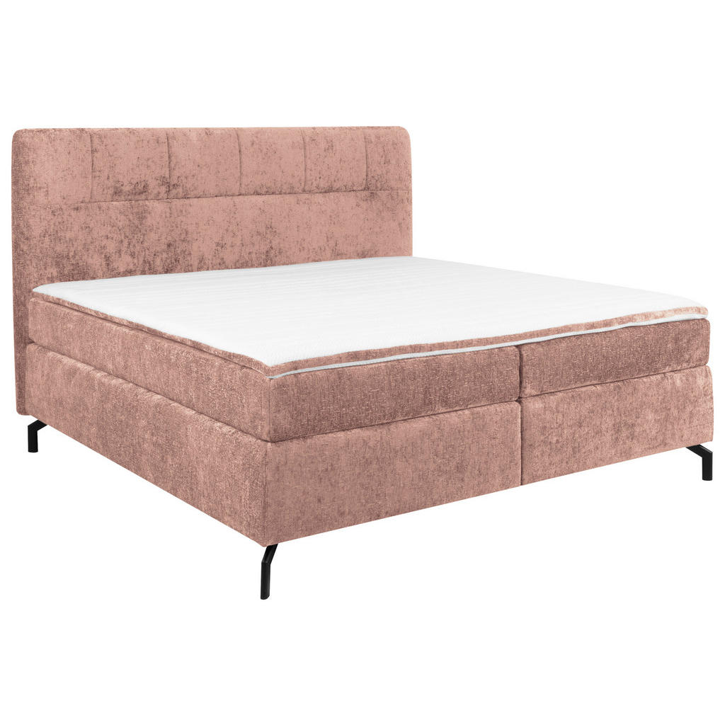 Esposa Boxspringbett, Rosa, Textil, H2, Höhe ca. 17 cm, 180x200 cm, Stoffauswahl, Topper durchgehend, Matratze in verschiedenen Härtegraden erhältlich, Schlafzimmer, Betten, Doppelbetten Esposa Boxspringbett, Rosa, Textil, H2, Höhe ca. 17 cm, 180x200 cm, Stoffauswahl, Topper durchgehend, Matratze in verschiedenen Härtegraden erhältlich, Schlafzimmer, Betten, Doppelbetten von Esposa
