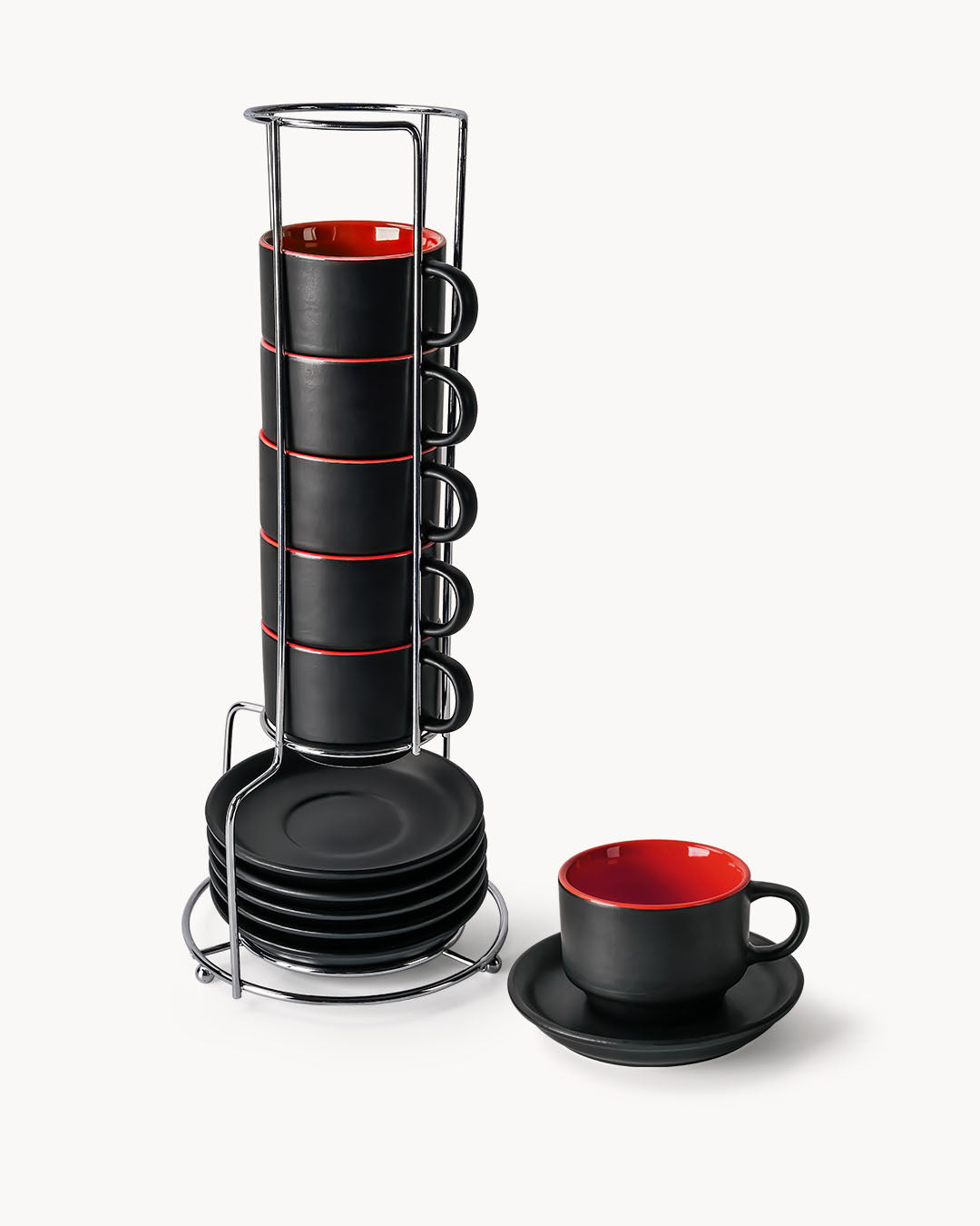 Espressotassen Le Papillon 6er Set 75 ml