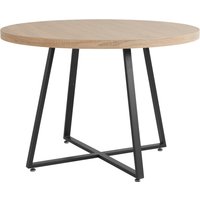 Home affaire Esstisch "Anja, TOPSELLER", (Esstisch, Küchentisch), Durchmesser 110 cm, Skandi Design, Metallgestell Home affaire Esstisch "Anja, TOPSELLER", (Esstisch, Küchentisch), Durchmesser 110 cm, Skandi Design, Metallgestell von home affaire