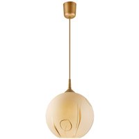 Esstisch Hängelampe in Gold Retro rund Wohnzimmer Esstisch Hängelampe in Gold Retro rund Wohnzimmer von Lamkur
