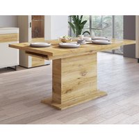Esstisch ausziehbar ROMY MDT20 von Wojcik Flagstaff Eiche hell