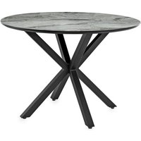 Esstisch rund ca.110 cm Marmoroptik