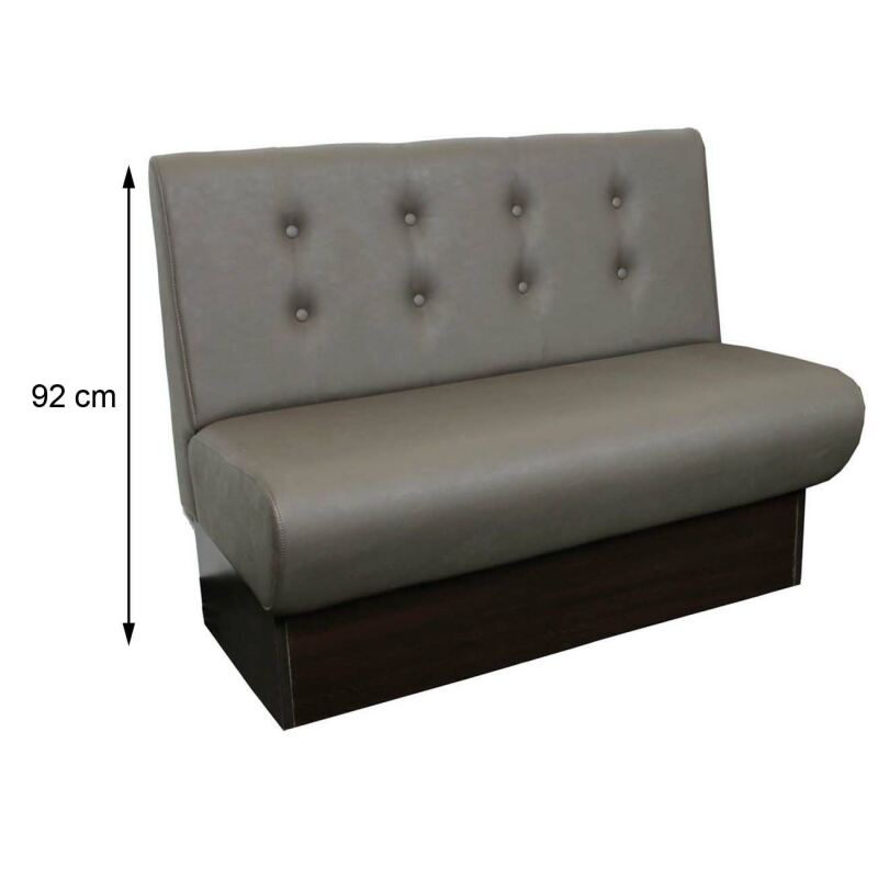 Esszimmerbank mit geknöpfter Rückenlehne Norbert A1 Höhe 92 cm 160 cm Microfaser Samtoptik Esszimmerbank mit geknöpfter Rückenlehne Norbert A1 Höhe 92 cm 160 cm Microfaser Samtoptik
