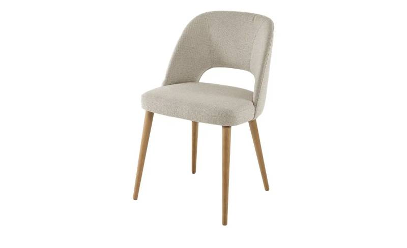 Woodford Esszimmerstuhl  Capri ¦ beige ¦ Maße (cm): B: 51 H: 82 T: 56.0 Stühle > Küchenstühle > Polster Küchenstühle - Höffner
