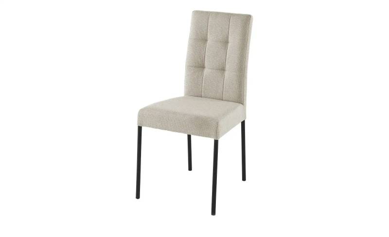 Esszimmerstuhl  Nanda ¦ beige ¦ Maße (cm): B: 61 H: 91 T: 46.0 Stühle > Küchenstühle > Polster Küchenstühle - Höffner
