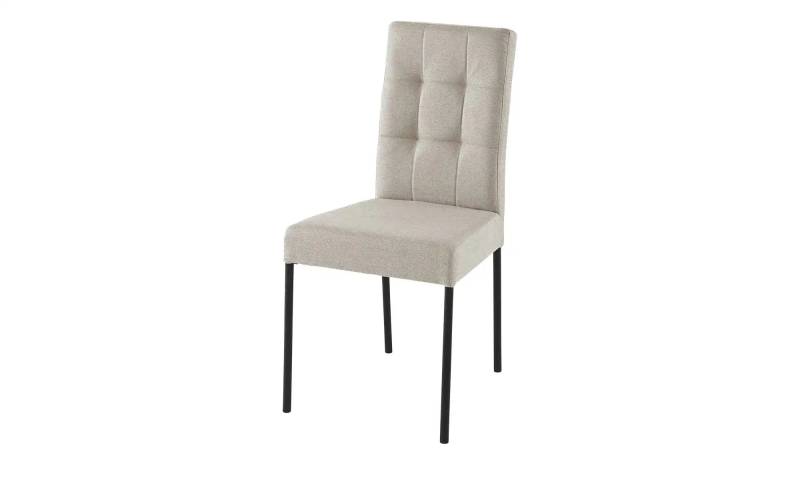 Esszimmerstuhl  Nanda ¦ beige ¦ Maße (cm): B: 61 H: 91 T: 46.0 Stühle > Küchenstühle > Polster Küchenstühle - Höffner