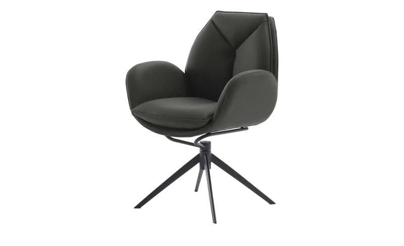 Esszimmerstuhl drehbar Eno ¦ grau ¦ Maße (cm): B: 66 H: 92 T: 67.0 Stühle > Esszimmerstühle > Esszimmerstühle mit Armlehnen - Höffner