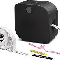 Etikettendrucker, Mini Bluetooth P12 Beschriftungsgerät Selbstklebend, Etikettiergerät Kompatibel with iOS & Android Phone, Thermotransfer-Label